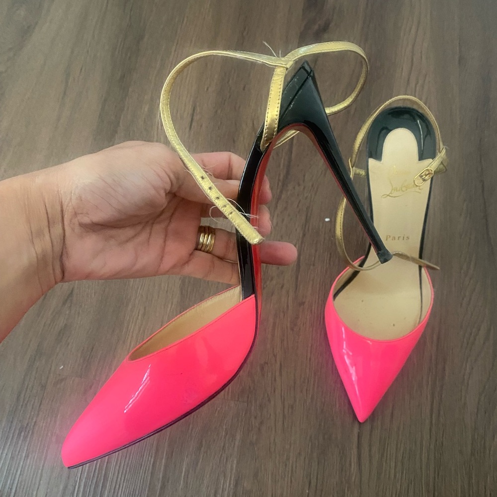 COPY - Christian Louboutin- 100mm Hot Pink